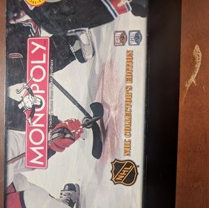 Vintage 1999 Monopoly NHL Board game collectible
